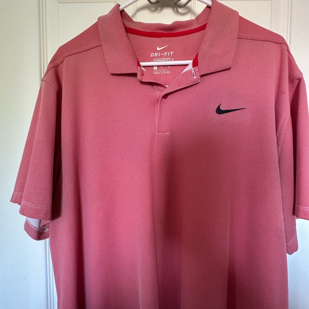 Nike Men's red Polo Shirt